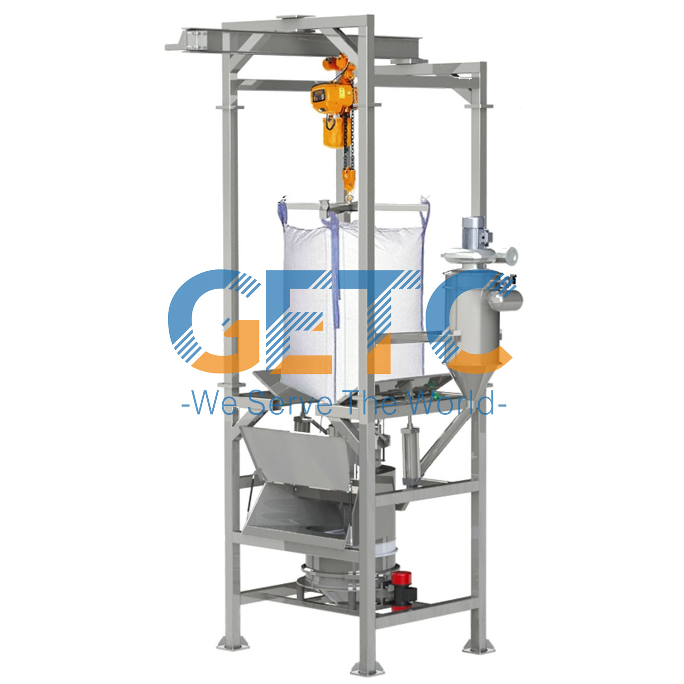 High Efficiency Top Feeding Jet Mills for Insecticide Process Plant - GETC