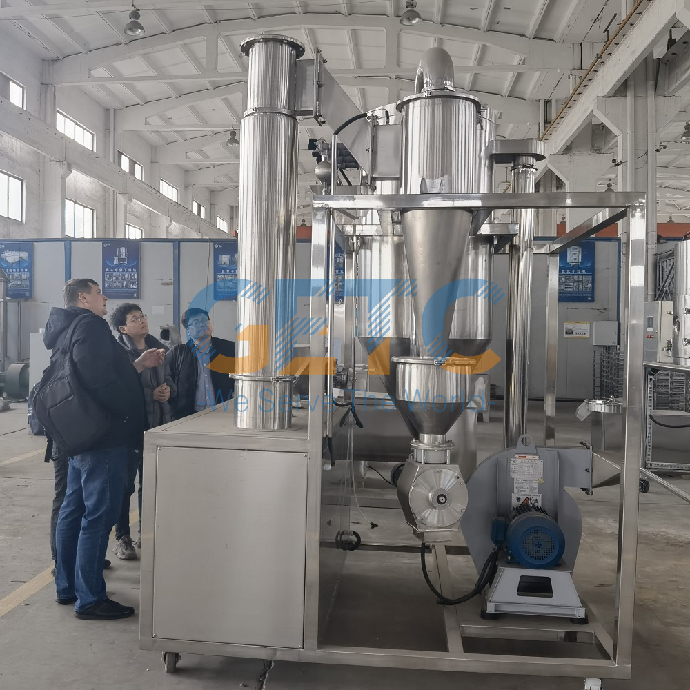 VIP Client from Russia Visit Changzhou General Equipment Technology Co., Ltd. To Discuss Jet Mill